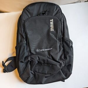 Thule Black Men's Backpack With Branding In EUC